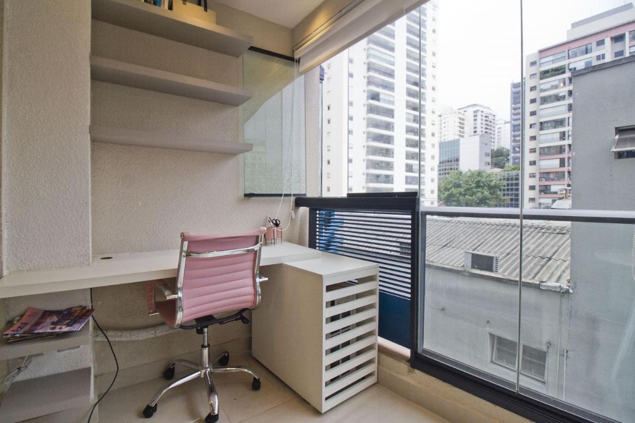 Lindo Loft Pet Friendly Em Pinheiros Sp Appartement São Paulo Buitenkant foto
